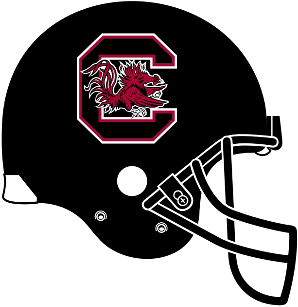 South Carolina Gamecocks 0-Pres Helmet Logo v2 diy iron on heat transfer